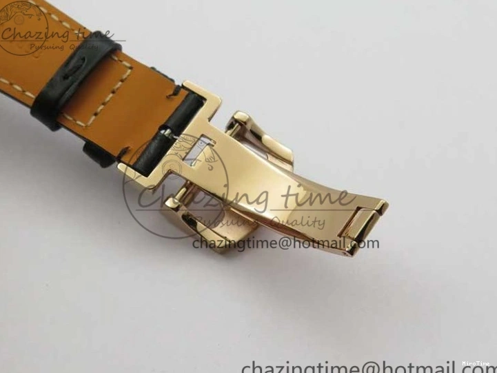 MIROTIME 0304 Premium Portugieser Perpetual Calendar IW503302 RG V9F 1:1 Best Edition Blue Dial on Black Leather Strap A 7098